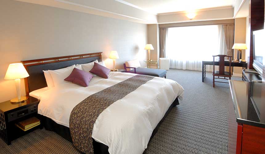 「倉敷 ROYAL ART HOTEL」雙人床房型