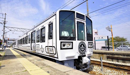 岡山出發乘坐JR觀光列車「La Malle de Bois」車頭
