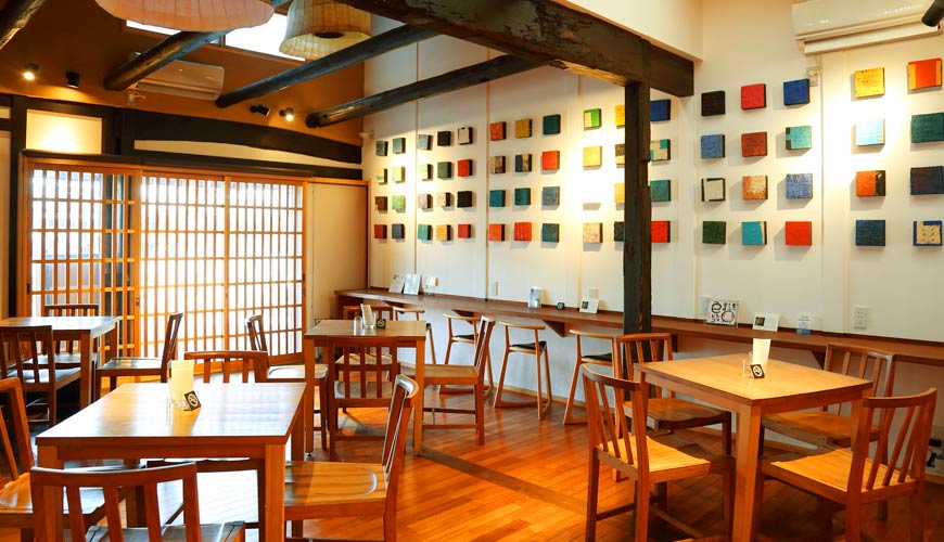 岡山必買伴手禮吉備糰子百年老店「廣榮堂」的附設咖啡廳