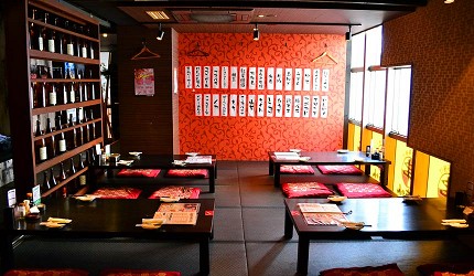 「魚と串揚げ 串かっちゃん」店內空間