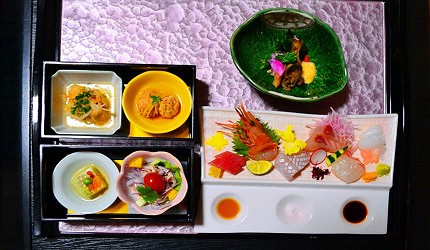 日本岡山離直島最近的溫泉飯店:「瀨戶內鑽石濱海飯店」瀬戸の磯餐廳料理照片"