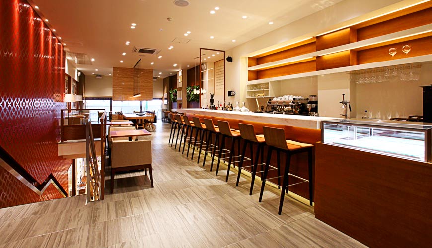 岡山表町購物必去咖啡店「Cafe&Bar PARK」店內一景