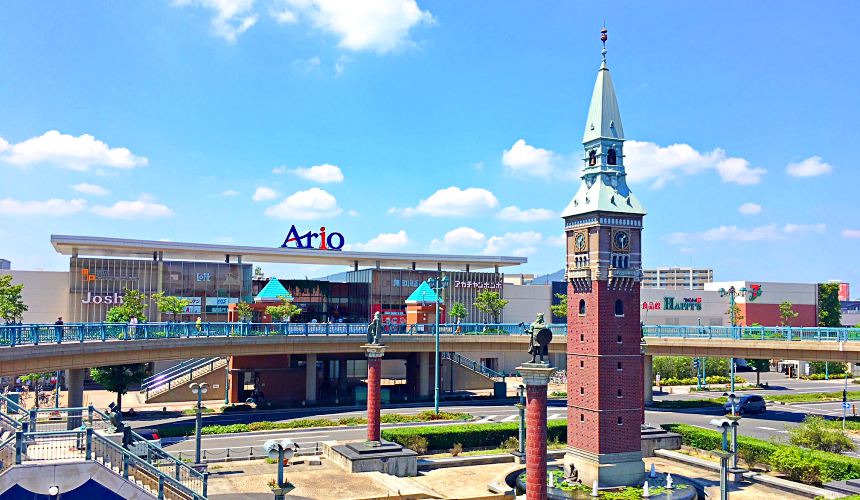 冈山购物必逛「三井 OUTLET PARK 仓敷」附近的「Ario 仓敷」商场