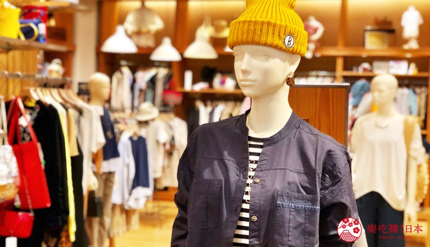 冈山购物必逛「三井 OUTLET PARK 仓敷」内的「BEAMS OUTLET」服饰