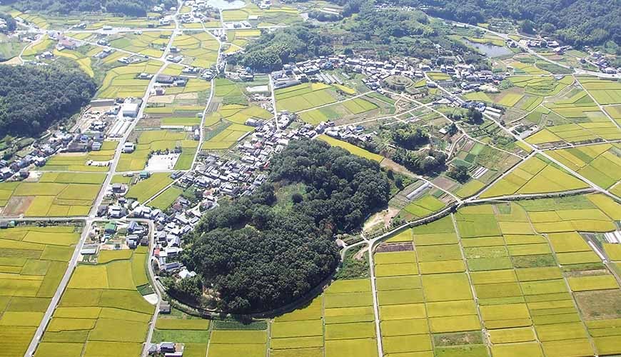 冈山人气吉备景点推荐文化遗迹「造山古坟」
