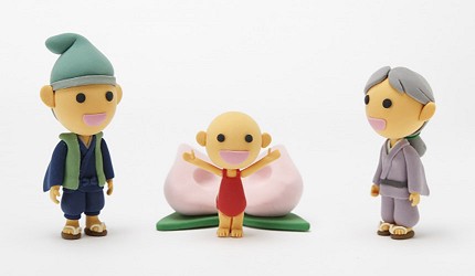 冈山桃太郎传说形象图