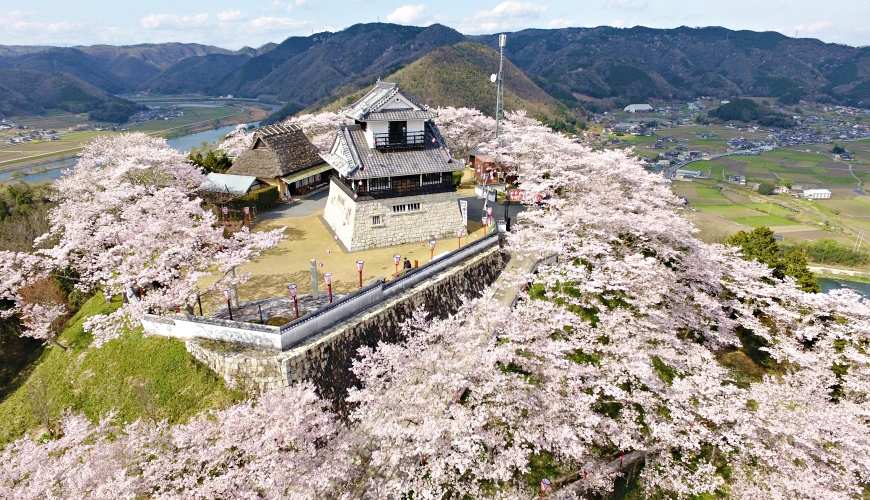 岡山自由行兩天一夜行程推薦:桃子之鄉「赤磐市」絕美賞櫻、賞雲海!